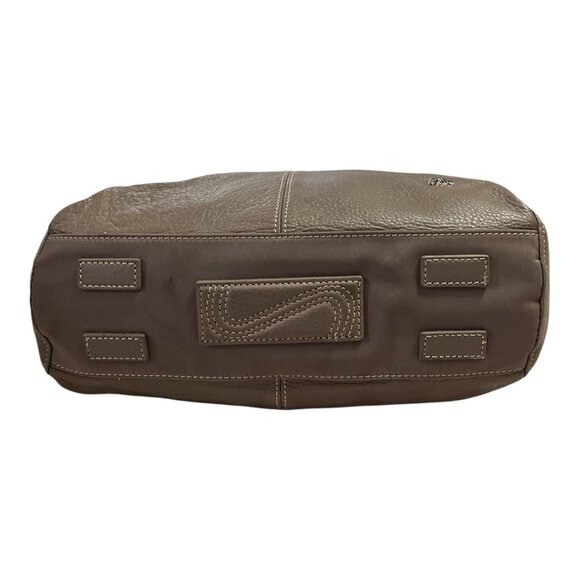 The Sak Leather Satchel – Portobello Taupe – Double Strap Handbag - Picture 4 of 9